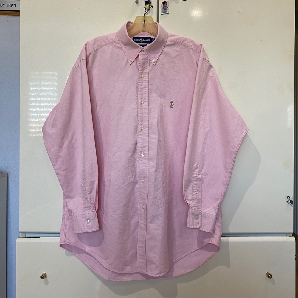 Pink Ralph Lauren Button down shirt